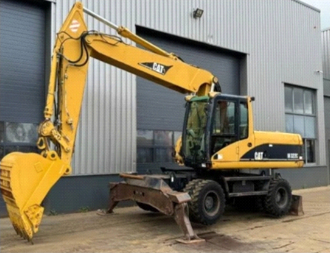 CATERPILLAR M322C-HYDROLIC STABILIZERS/VA TRIPLE BOOM