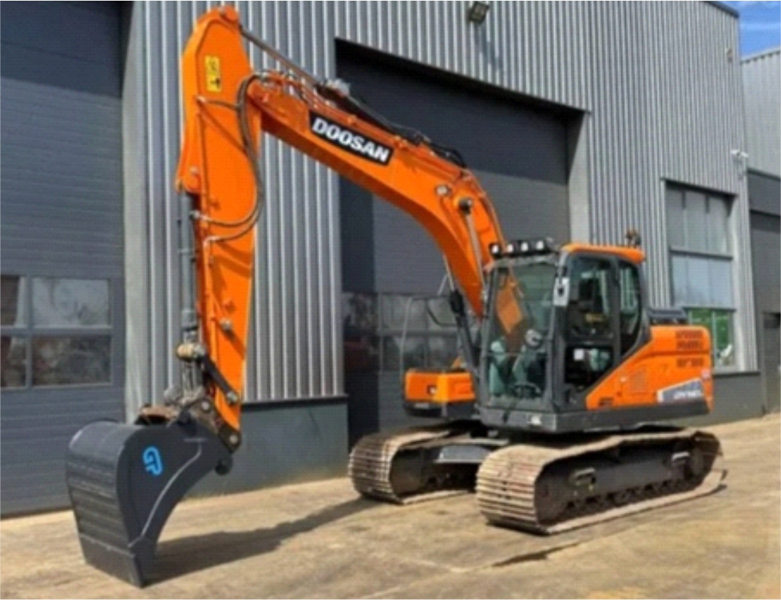 DOOSAN DX140LC-5/VARACHTERT CW30-GB EDGED BUCKET