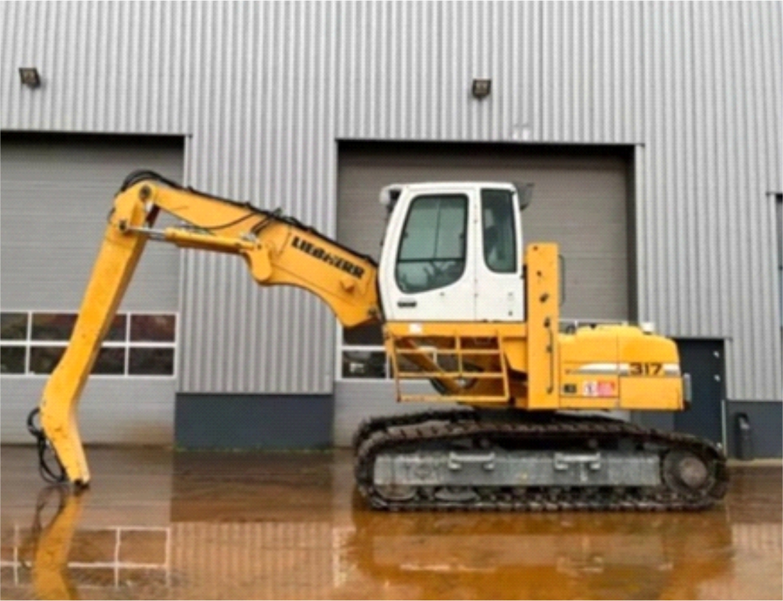 LIEBHERR R317 LITRONIC MATERIAL HANDLER